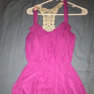 Purple dress